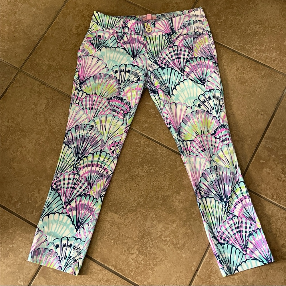 Lilly Pulitzer Oh Shello Patterned Chino Pants